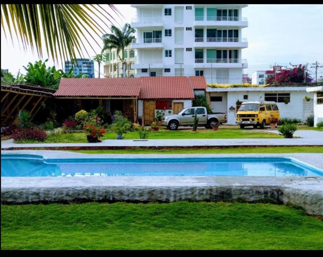 Caramba Hospedaje Hotel Tonsupa Luaran gambar